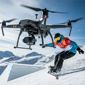 Imagen representativa del uso de drones para marca personal.